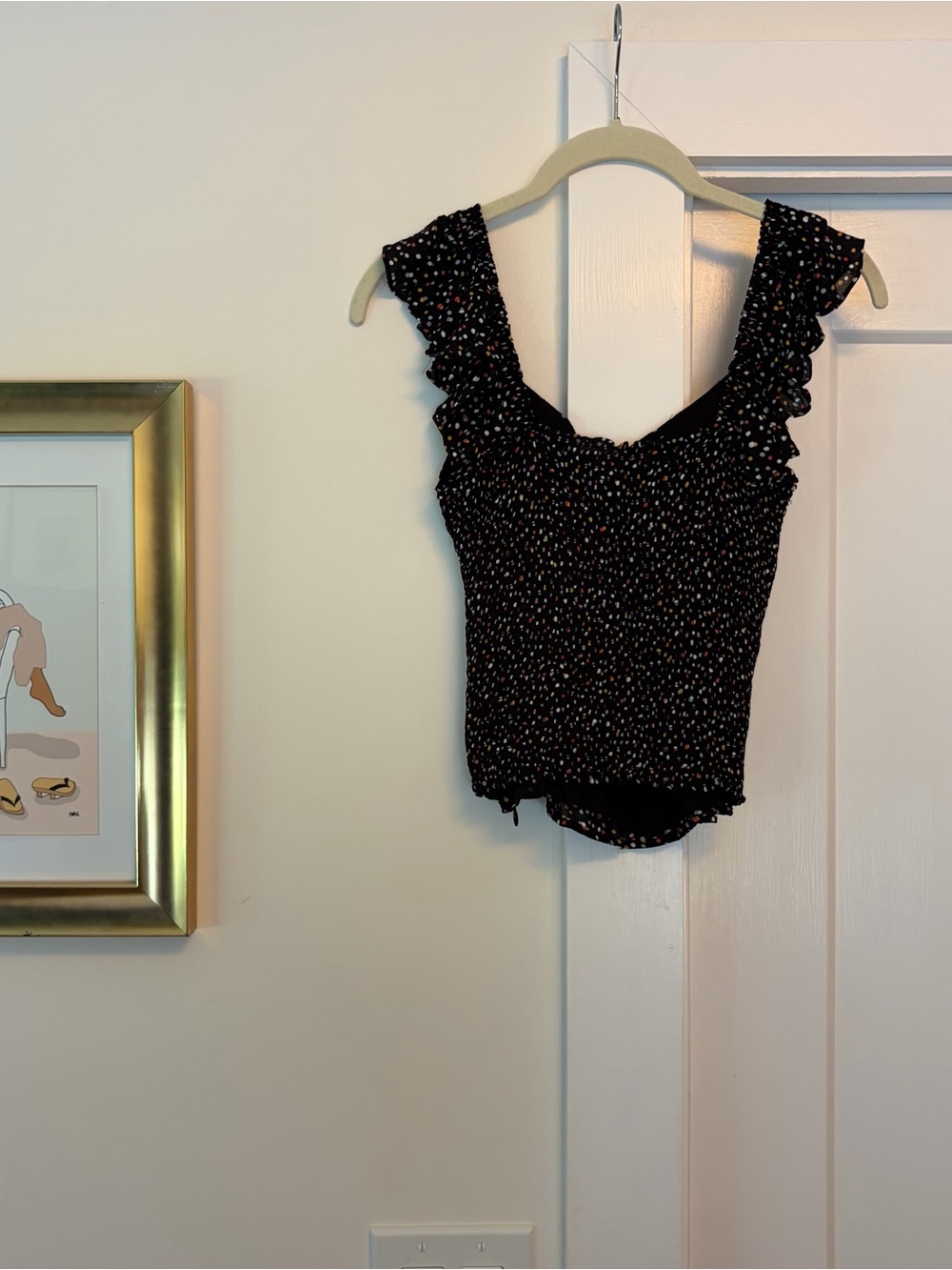 Reformation Lisbon Top in Confetti - Picture 5 of 9